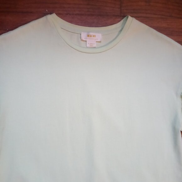 MAEVE ruffle sleeve cropped top in lime (XS) - Picture 3 of 12